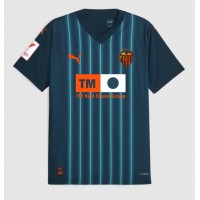 Koszulka piłkarska Valencia Strój wyjazdowy 2023-24 tanio Krótki Rękaw